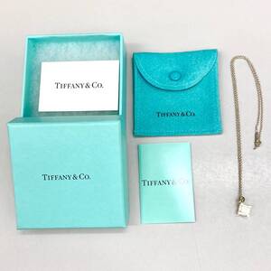 12781　 Tiffany&co ティファニー アトラス キューブ ネックレス ペンダント アクセサリー Sv925 スターリング シルバー