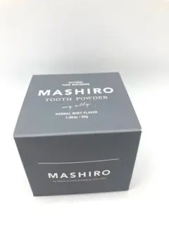 【新品未使用】歯磨き粉MASHIRO トゥースパウダー ハーブミント 30g