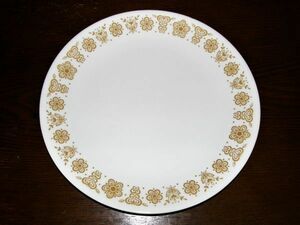 Vintage CORELLE コレール バタフライゴールド ディナープレート ⑦