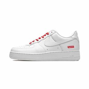 名作 SUPREME × NIKE AIR FORCE 1 LOW BOX LOGO コラボ エアフォース 1 スニーカー CU9225-100 シュプリーム ナイキ 26.5cm