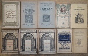 a0526-5 フランス語 書籍まとめ 洋書 文学 ディスプレイ アンティーク レトロ ヴィンテージ インテリア フランス装 仏装 ペーパーバック