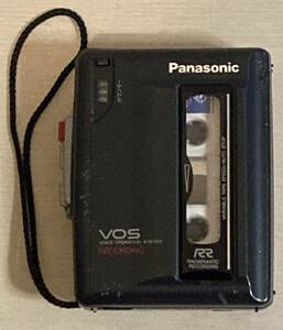 【昭和レトロ】Panasonic National RQ-L344 VOS ポータブルラジカセ　ウォークマン　1980年代　ジャンク品