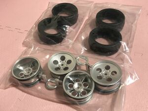 送料無料　1/10 当時物 タミヤ ランボルギーニ カウンタック ラジコン用 タイヤホイールセット　TAMIYA LAMBORGHINI COUNTACH TIRE WHEELS