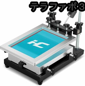 シルクスクリーン印刷機 手刷り式 24*30cm 高精度 5cmスキージ付属 アルミ鋳造合金 スクリーンプリント機 PCB基板 手動手刷り式 (24*30cm)