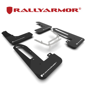 Rally Armor 2022- ホンダ シビック タイプR FL5 マッドフラップ ブラック/ホワイト 正規輸入品