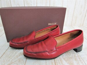 BALLY/バリー：ローファー レザー 靴 スリッポン スイス製 サイズ35.5 (目安22.5cm) レディース/婦人/中古/USED