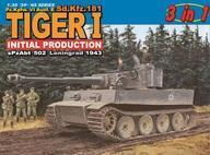 中古プラモデル 1/35 WW.II ドイツ軍 ティーガーI 極初期型 第502重戦車