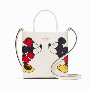 【本物 新品 Kate Spade ケイトスペード 正規品】ディズニー X ケイト スペード コラボ ミニーマウス ミッキーマウス ミニ トート バッグ