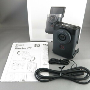 【新品同様】Canonキャノン　キヤノン　POWERSHOT V10　★NO.8354