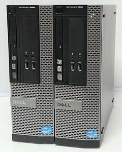 ■ 送料無料 ■ DELL Optiplex 3020 2台 / i5-4570(3.20 GHz) / 8GB / SSD 128GB / Windows10 x64 BIOS最新