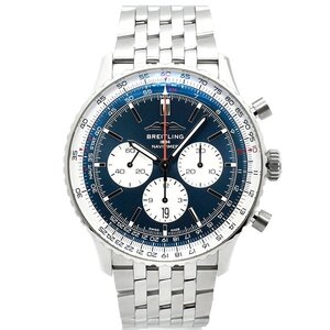 ブライトリング　BREITLING　ナビタイマーB01 クロノグラフ 46　AB0137211C1A1　ブルー/シルバー　46mm