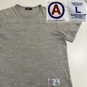 AFFA UNDERCOVER 半袖 Tシャツ 霜降りグレー Lサイズ アンダーカバー 藤原ヒロシ ジョニオ assemble aka fragment archive 3080224