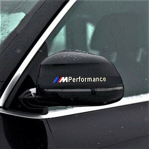 新着　　///Ｍ Performance 　白系ステッカー　２点