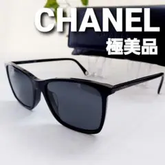 ■極美品 CHANEL ユニセックス 新型 王道ブラック ココマーク サングラス