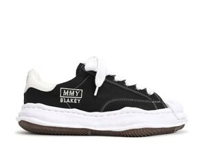 Maison MIHARA YASUHIRO BLAKEY OG Sole Canvas Low-top Sneaker "Black" 23.5cm A08FW735-2