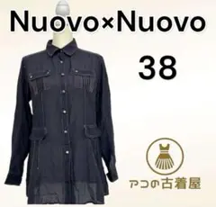 Nuovo×Nuovo ヌォーボ トップス シャツ長袖　ブラウス　トップス　長袖