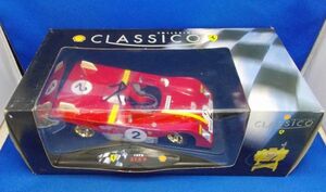 COLLEZIONE CLASSICO FERRARI 1972 312P & RACING FUEL PUMP フェラーリ ダイキャスト ミニカー 給油機付