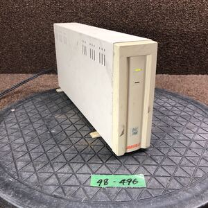 98-496 激安 レトロPC パーツ 外付けHDD ハードディスクユニット BUFFALO DSC-N1000N メルコ SCSI 通電のみ確認 HDD無し ジャンク