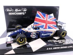 1/43 ウイリアムズ ルノー FW16 D.ヒル イギリスGP 母国ポールトゥーウィン