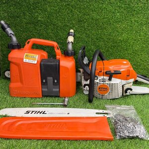 STIHL スチール エンジンチェンソー MS261C-M ガイドバー 45cm 50cm プロ用 2022年11月製造 チェーンソー 混合ガソリンオイルタンク