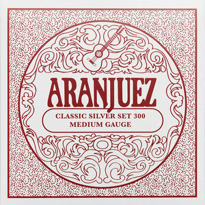 【現品限り】ARANJUEZ (アランフェス) / Classic Silver 300 クラシックギター弦　1セット