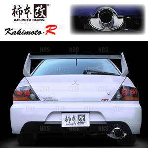 柿本改 カキモト kakimoto-R ランサーエボリューション7/8/9 CT9A 4G63 01/2～07/10 4WD車 5MT/6MT (MS307