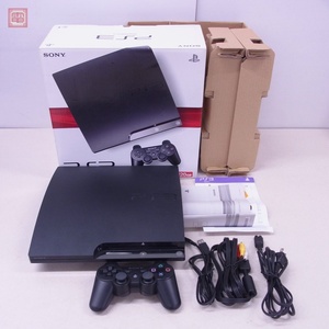 動作品 シリアル一致 PS3 プレステ3 本体 CECH-2100A チャコール・ブラック 120GB 初期化済 ソニー SONY 箱説付【20