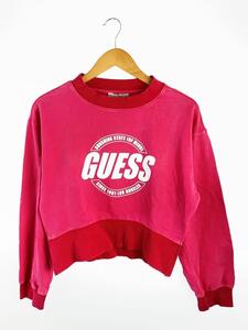 GUESS◆スウェット/M/コットン/PNK/W01Q78 K68IO