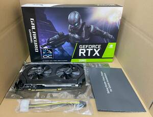 【送料無料】 【中古品】玄人志向 NVIDIA GEFORCE RTX 2060 搭載 グラフィックボード GG-RTX2060-E6GB/DF2