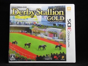 〇●no.071 NINTENDO 3DS ダービースタリオン GOLD 中古 【送料無料】●〇