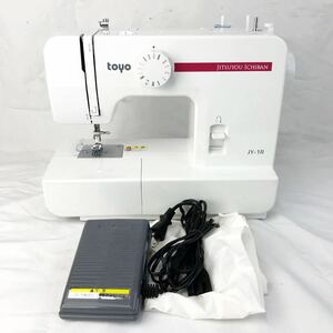 【通電のみ確認済み】TOYO JY-1R ミシンコンピューターミシン 手芸 裁縫　1円スタート