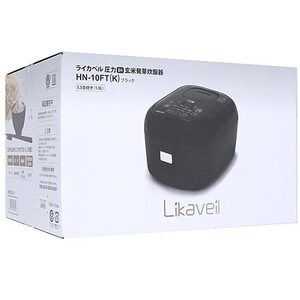 ハヌ 圧力 IH 玄米発芽炊飯器 白米 5.5合/発芽玄米 4合炊き Likaveil HN-10FT 未使用 [管理:1150029379]