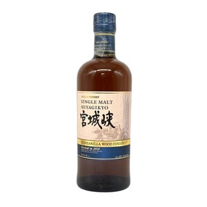 東京都限定◆ニッカ 宮城峡 マンサニーリャ ウッド フィニッシュ 2018 700ml 48% NIKKA MANZANILLA WOOD FINISH ウィスキー【Q】