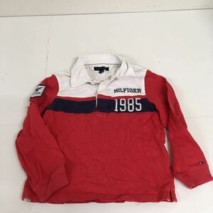 送料無料★TOMMY HILFIGER トミーヒルフィガー★長袖Tシャツ　長袖ポロシャツ★サイズ5T 男の子　子供　キッズ#60622sNj91