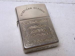 Zippo/ジッポー　オイルライター　2004年製　USED