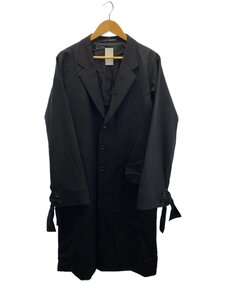 yohji yamamoto POUR HOMME◆コート/2/ウール/BLK/HS-J49-100//