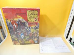 【未開封品】中古　QUEEN GAMES　十字軍　Im zeichen des Kreuzest　日本語説明書付　【ウォーゲーム】J5　S312