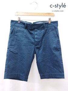 U231 [未使用品] DIESEL ディーゼル ハーフパンツ 30 ブルー系 CHI-TIGHT-E-SHO SHORTS ジッパーフライ | U★