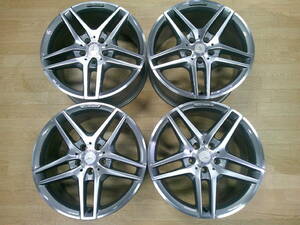 【超美品】メルセデスベンツ 純正 W212 W207 AMG 18×8.5J+48 9J+54 112-5 4本 A212 401 0300/0400 W204 W205 W206 W213 W212 W211 Eクラス