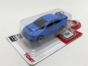 トミカ 　未開封　キーチェントミカ 三菱ランサーエボリューションⅣ ランエボ　evo lancer MITSUBISHI tomy