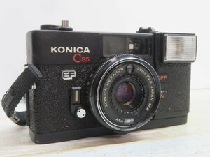■KONICA C35 フィルムカメラ コニカ コンパクトカメラ ストラップ付き USED 96642■！！