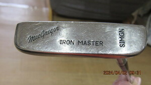 パターマク”レガー　IRON　MASTER　SIMGN 長さは３４,インチ　 重さは500g スチールシャフト　中古