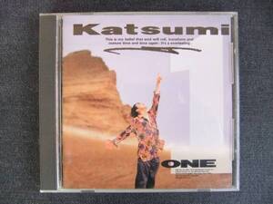 CDアルバム-4　　　　KATSUMI　ONE　　カツミ　帯付き