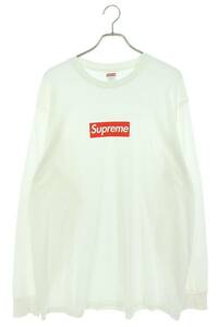 シュプリーム SUPREME 20AW Box Logo L/S Tee サイズ:XL ボックスロゴ長袖カットソー 中古 SB01