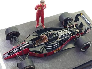 フルディテールキット完成品 1/43 フェラーリ 640 F189 1989 #28 G.ベルガー フィギュア付 検 BBR タメオ 