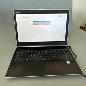 JXJK5539 HP ProBook 450 G5/Intel Core i5-7200U 2.50GHz /メモリ:8GB /sSD:256/BIOS確認/シミ