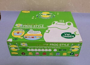 ★★新品未開封品 2002年発売 びっくら？たまごプチ【FROG STYLE 炭酸ガス入浴剤 温泉Ver.】フロッグスタイル カエル 蛙★ボックス付即決