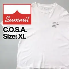 SUMMIT C.O.S.A.「Cool Kids」Blue Tシャツ XL