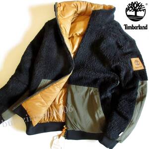 メンズ M ◆未使用 定価48,400円 Timberland ティンバーランド 2WAY リバーシブル ダウンジャケット ボアジャケット 両面ジャンパー