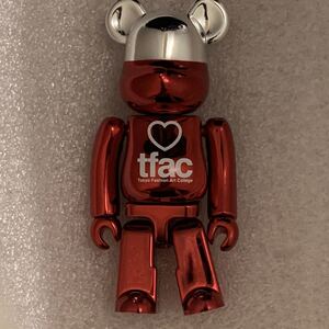 tfac 東京服飾専門学校 BE@RBRICK ベアブリック 100% MEDICOMTOY メディコムトイ